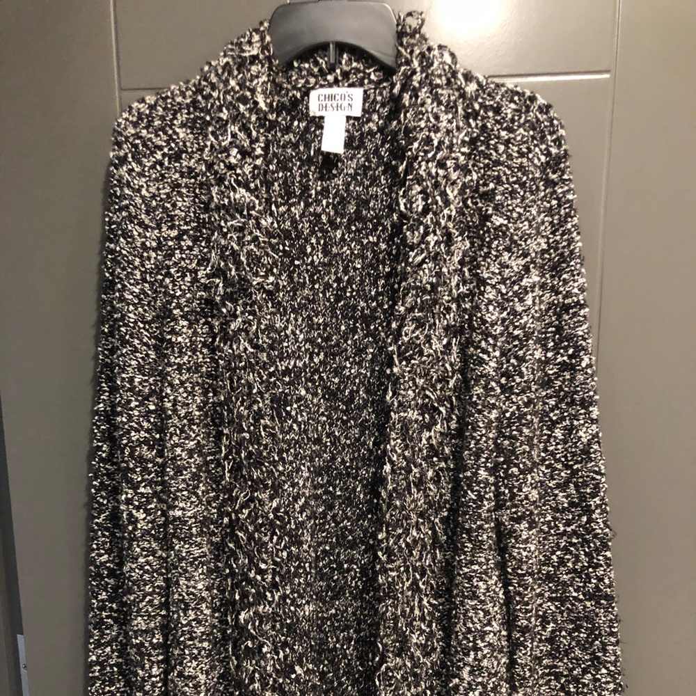 Chico’s Design Ramie Swing Jacket